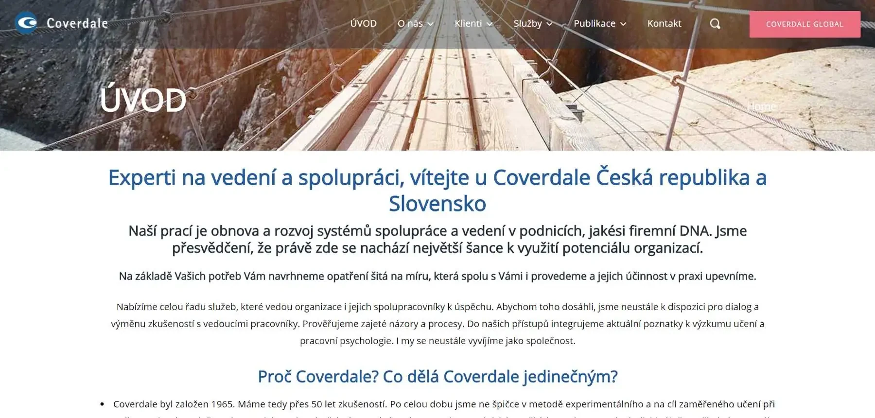Ukázka realizovaného webu