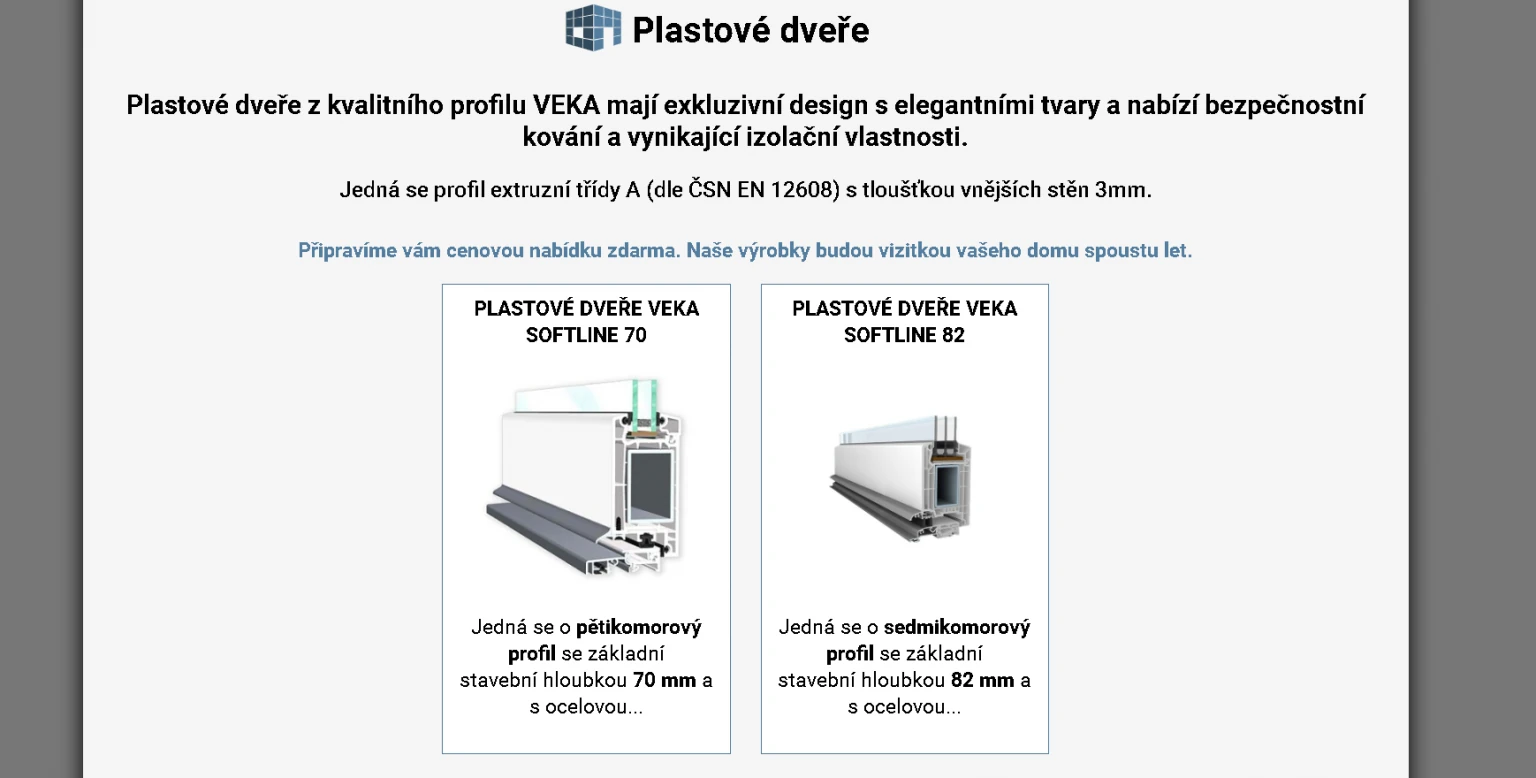 Ukázka realizovaného webu