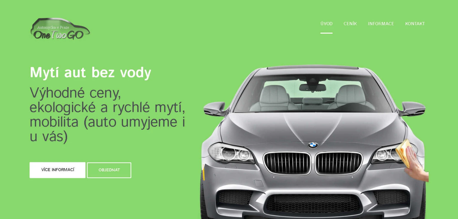 Ukázka realizovaného webu