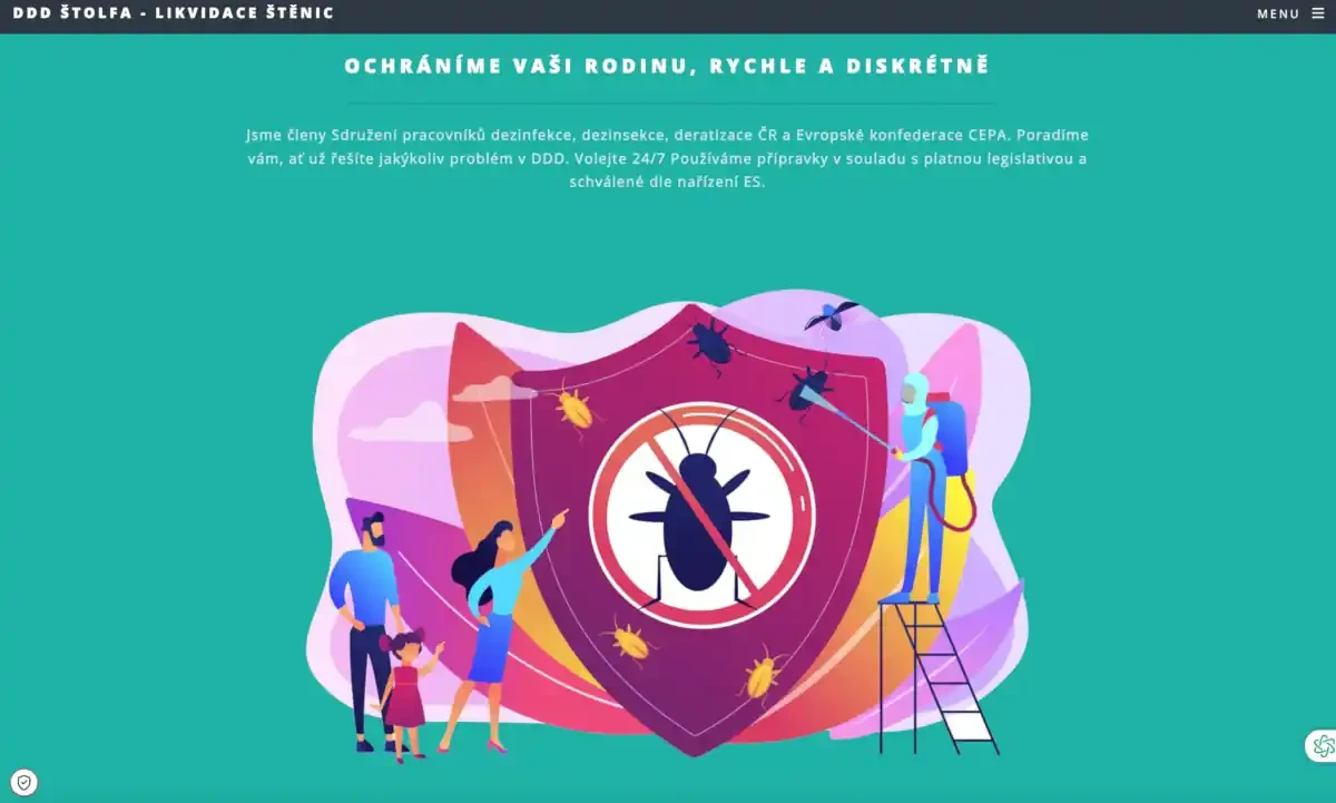 Ukázka realizovaného webu