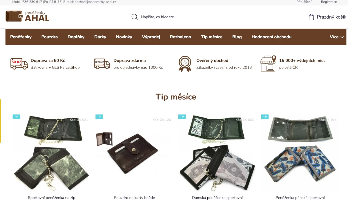 Ukázka realizovaného webu